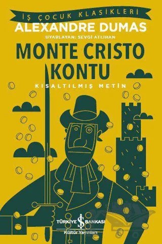 Monte Cristo Kontu – Alexandre Dumas – İş Bankası Kültür Yayınları kitap kapağı