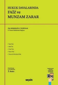 Hukuk Davalarında Faiz ve Munzam Zarar – Filiz Berberoğlu Yenipınar – Seçkin Yayıncılık kitap kapağı