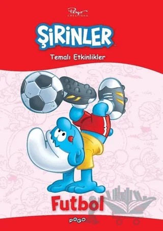 Şirinler - Futbol – Kolektif – Pogo Çocuk kitap kapağı