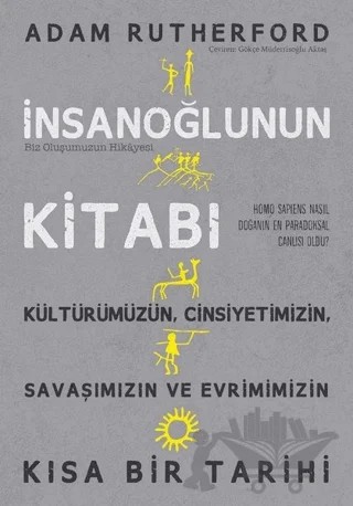 İnsanoğlunun Kitabı – Adam Rutherford – İndigo Kitap kitap kapağı