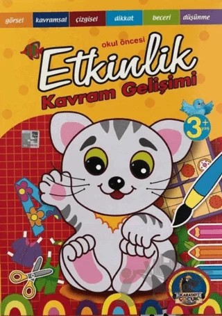 Okul Öncesi Etkinlik ve Kavram Gelişimi 2 – Kolektif – Karatay Çocuk kitap kapağı