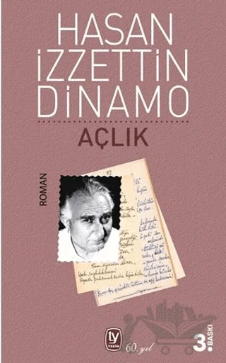 Açlık – Hasan İzzettin Dinamo – Tekin Yayınevi kitap kapağı