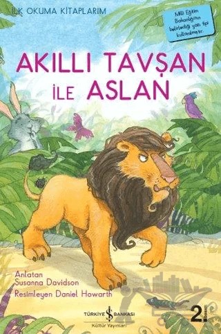Akıllı Tavşan ile Aslan – Susanna Davidson – İş Bankası Kültür Yayınları kitap kapağı
