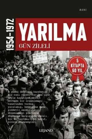 Yarılma – Gün Zileli – Lejand kitap kapağı