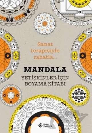 Mandala - Yetişkinler İçin Boyama Kitabı – Sophie Leblanc – Doğan Novus kitap kapağı