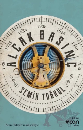 Alçak Basınç – Semih Tuğrul – Can Yayınları kitap kapağı