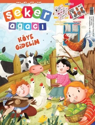 Şeker Ağacı Okul Öncesi Aylık Çocuk Dergisi Sayı: 78 Haziran 2026 – Semerkand Yayınları kitap kapağı