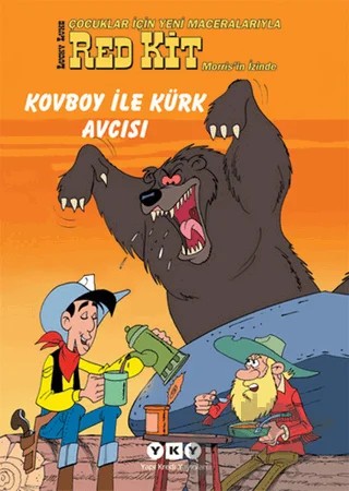 Red Kit 14 - Kovboy ile Kürk Avcısı – France Ekinci – Yapı Kredi Yayınları kitap kapağı