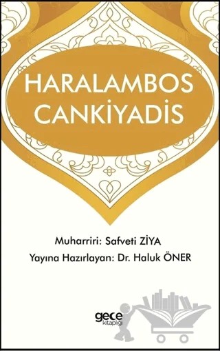 Haralambos Cankiyadis – Haluk Öner – Gece Kitaplığı kitap kapağı