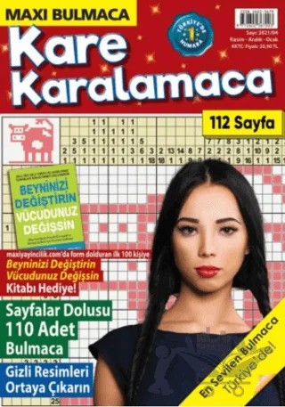 Maxi Kare Karalamaca 8 – Kolektif – Maxi Yayıncılık kitap kapağı