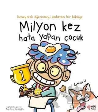 Milyon Kez Hata Yapan Çocuk – Brenda Li – Masalperest kitap kapağı