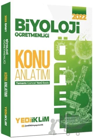 2022 ÖABT Biyoloji Öğretmenliği Konu Anlatımı – Kolektif – Yediiklim Yayınları kitap kapağı