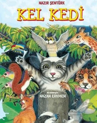 Kel Kedi – Nazır Şentürk – Doğan Egmont Yayıncılık kitap kapağı