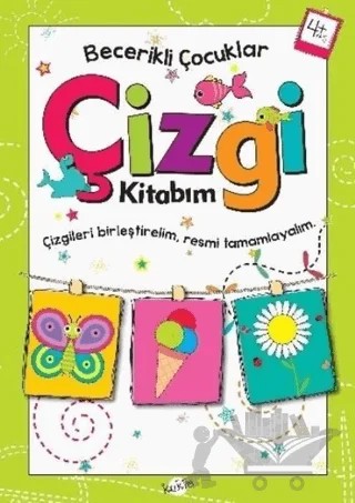 Çizgi Kitabım 4 Yaş - Becerikli Çocuklar – Kolektif – Kukla Yayınları kitap kapağı