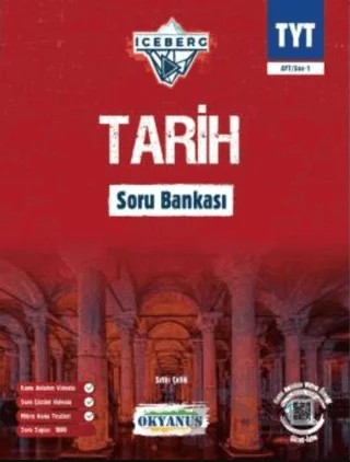 TYT Iceberg Tarih Soru Bankası – Sıtkı Çelik – Okyanus Yayınları kitap kapağı