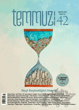 Temmuz Aylık Edebiyat, Sanat ve Fikriyat Dergisi Sayı: 42 Mayıs 2020 – Temmuz Dergisi kitap kapağı