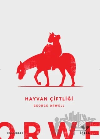 Hayvan Çiftliği – George Orwell – İstek Yayınları kitap kapağı