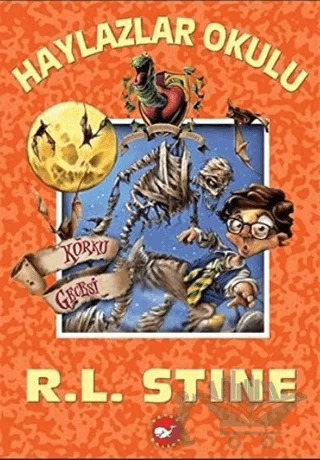 Haylazlar Okulu 14 : Korku Gecesi – R. L. Stine – Beyaz Balina Yayınları kitap kapağı
