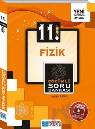 11. Sınıf Fizik Video Çözümlü Soru Bankası – Aydın Akbay – Evrensel İletişim Yayınları kitap kapağı