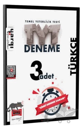TYT Türkçe 3 Deneme Sınavı – Kolektif – Yargı Yayınevi kitap kapağı