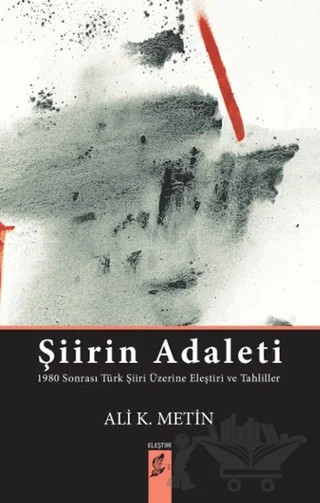 Şiirin Adaleti – Ali K. Metin – Okur Kitaplığı kitap kapağı