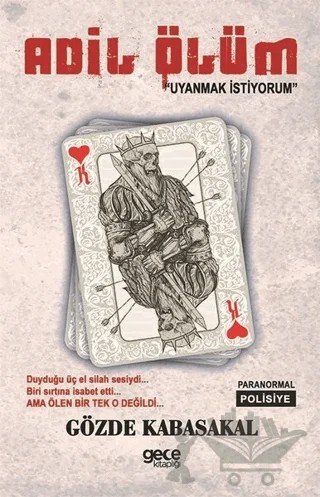 Adil Ölüm – Gözde Kabasakal – Gece Kitaplığı kitap kapağı