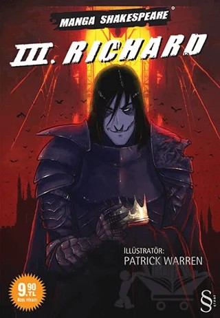 3. Richard - Manga Shakespeare – Patrick Warren – Everest Yayınları kitap kapağı