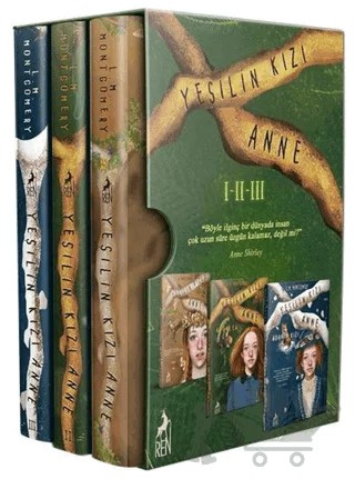 Yeşilin Kızı Anne Kutulu Set – L. M. Montgomery, Lucy Maud Montgomery – Ren Kitap kitap kapağı