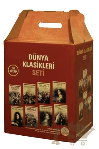 Dünya Klasikleri Seti (30 Kitap Takım) – Kolektif – Turna Yayınları kitap kapağı