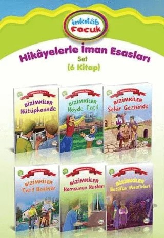 Hikayelerle İman (6 Kitap Takım) – Ayşe Alkan Sarıçiçek – İnkılab Yayınları kitap kapağı