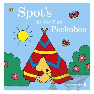 Spot's Lift-the-Flap Peekaboo – Eric Hill – Puffin Books kitap kapağı