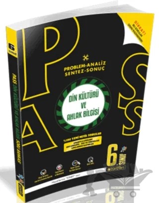 6. Sınıf Din Kültürü Ve Ahlak Bilgisi Pass Soru Bankası – Kolektif – Startfen Yayınları kitap kapağı