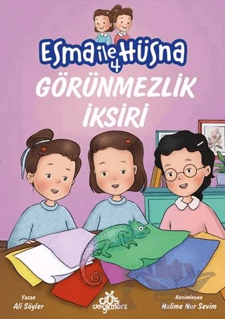 Esma ile Hüsna 4 - Görünmezlik İksiri – Ali Söyler – Düş Değirmeni kitap kapağı