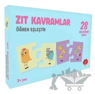 Zıt Kavramlar - Öğren Eşleştir – Kolektif – Mikado Yayınları kitap kapağı