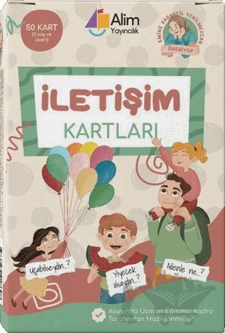 İletişim Kartları 3+ Yaş – Nilüfer Uzuntaş – Alim Yayıncılık kitap kapağı