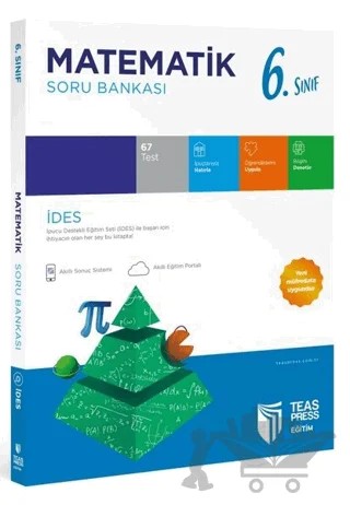 6. Sınıf İDES Matematik Soru Bankası – Kolektif – Teas Press kitap kapağı