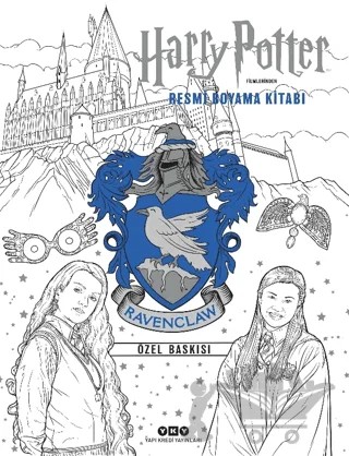 Harry Potter Filmlerinden Resmi Boyama Kitabı - Ravenclaw Özel Baskısı – Kolektif – Yapı Kredi Yayınları kitap kapağı
