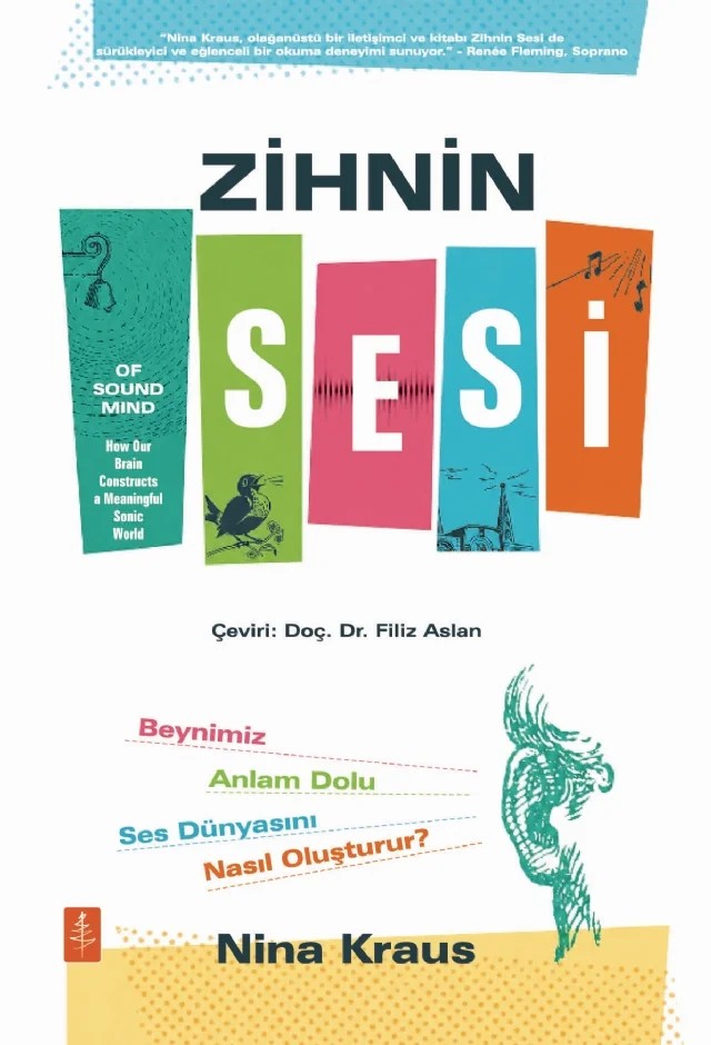 ZİHNİN SESİ - Beynimiz Anlam Dolu Ses Dünyasını Nasıl Oluşturur? / OF SOUND MIND - How Our Brain Constructs a Meaningful Sonic World – Nina Kraus – Nobel Yaşam kitap kapağı