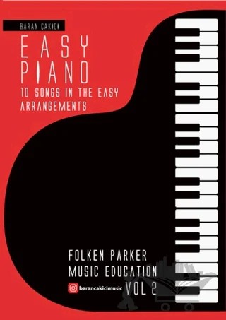 Easy Piano – Baran Çakıcı – Boğaziçi Yayınları kitap kapağı