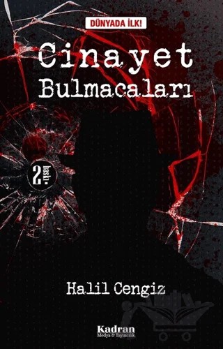 Cinayet Bulmacaları – Halil Cengiz – Kadran Medya Yayıncılık kitap kapağı