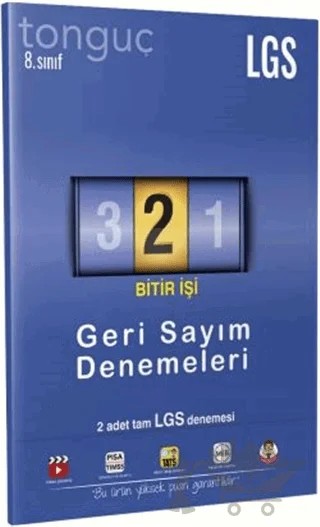 LGS Geri Sayım Denemeleri 2 – Kolektif – Tonguç Akademi kitap kapağı