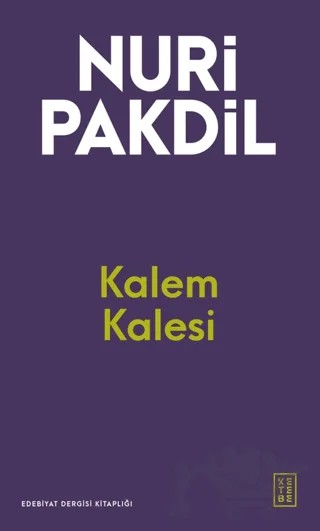 Kalem Kalesi – Nuri Pakdil – Ketebe Yayınları kitap kapağı