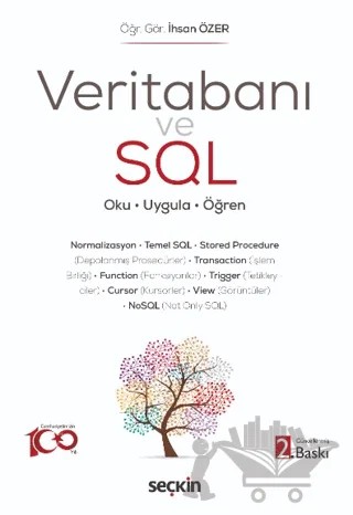 Veritabanı ve SQL – İhsan Özer – Seçkin Yayıncılık kitap kapağı
