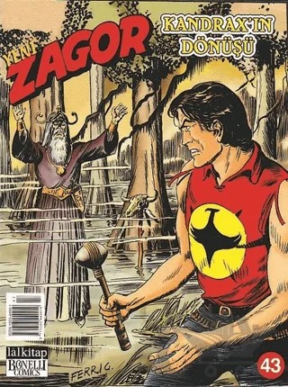 Yeni Zagor Sayı: 43 Kandrax’ın Dönüşü – Lal Kitap kitap kapağı