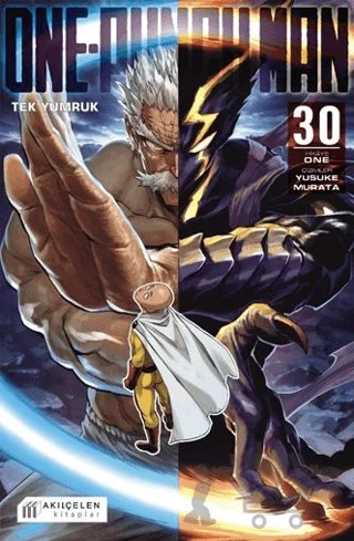 One-Punch Man - Tek Yumruk Cilt 30 – One – Akıl Çelen Kitaplar kitap kapağı