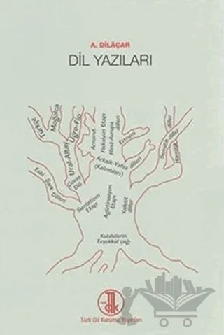 Dil Yazıları – A. Dilaçar – Türk Dil Kurumu Yayınları kitap kapağı