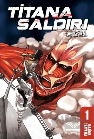 Titana Saldırı 1. Cilt – Hajime İsayama – Gerekli Şeyler Yayıncılık kitap kapağı