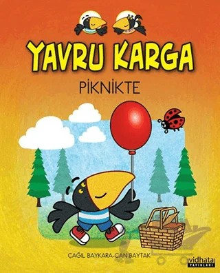 Yavru Karga - Piknikte – Çağıl Baykara – Vidhata Yayınları kitap kapağı