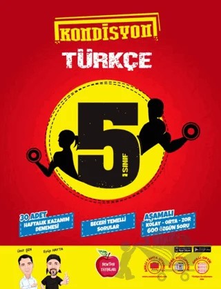 5. Sınıf Kondüsyon Türkçe Deneme – Kolektif – Newton Yayınları kitap kapağı