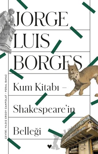 Kum Kitabı - Shakespeare'in Belleği – Jorge Luis Borges – Can Yayınları kitap kapağı